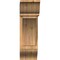 Ekena Millwork Thorton Traditional Smooth Bracket w/ Offset Brace, Western Red Cedar, 7 1/2"W x 20"D x 24"H BKT0806X20X24THR01SWR - alternate 4